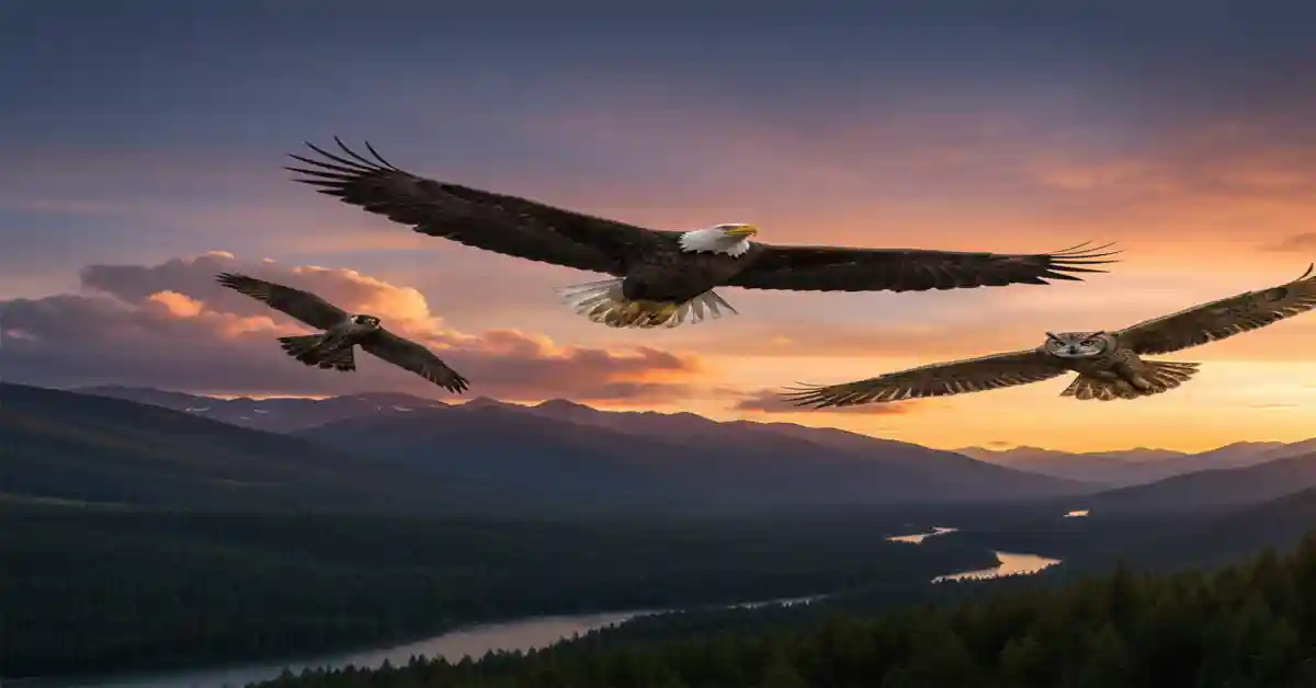 3 Birds Flying Meaning